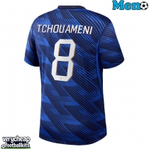 France Aurelien Tchouameni #8 Replica Home Shirt World Cup 2026 Short Sleeve